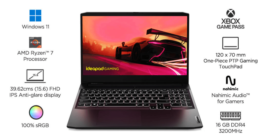 Lenovo IdeaPad Gaming 3 Gaming Laptop
