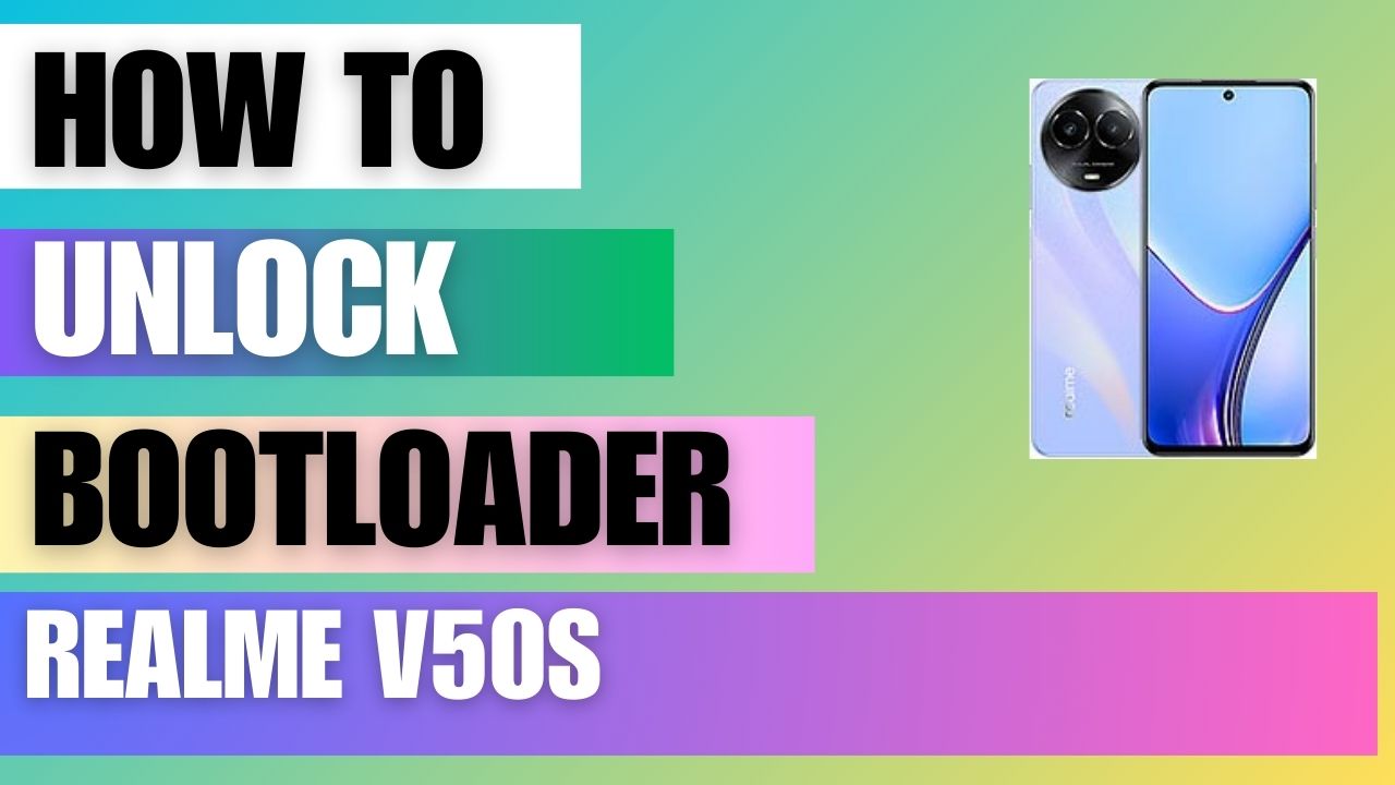 Unlock bootloader on Realme V50s using Bugjagger App