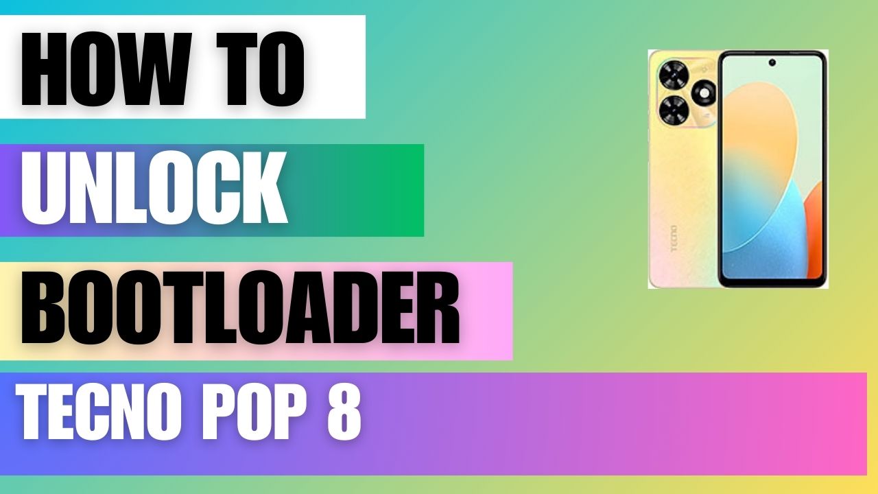 Unlock Bootloader on Tecno Pop 8