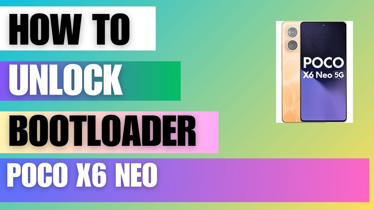 Unlock Bootloader on Poco X6 Neo using MI Unlock Tool