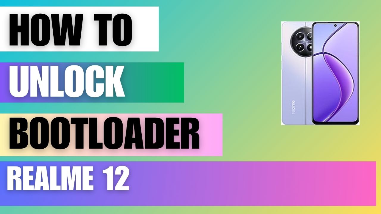 Unlock bootloader on Realme 12 using Bugjagger App