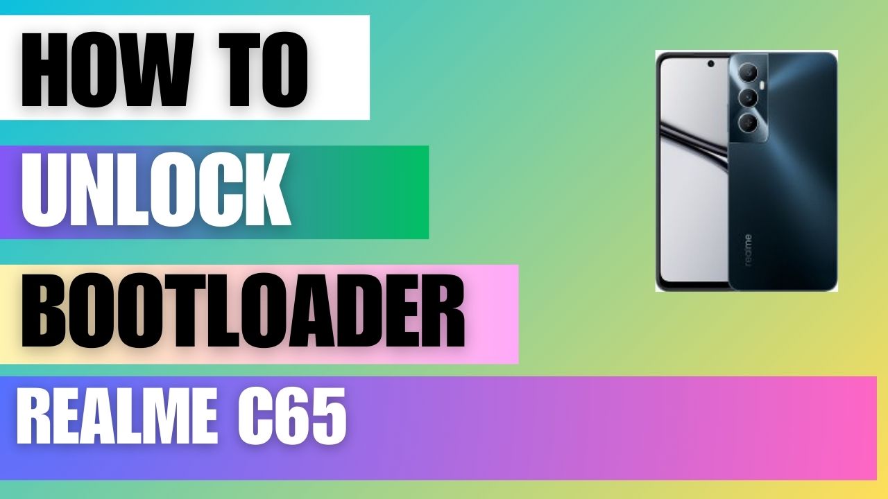 Unlock bootloader on Realme C65 using Bugjagger App